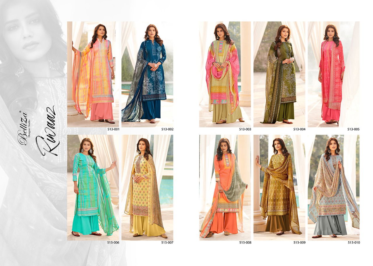 Belliza Riwaaz Latest Casual Wear Pure Original Heavy Jam Cotton Digital Print Designer Dress Material Collection